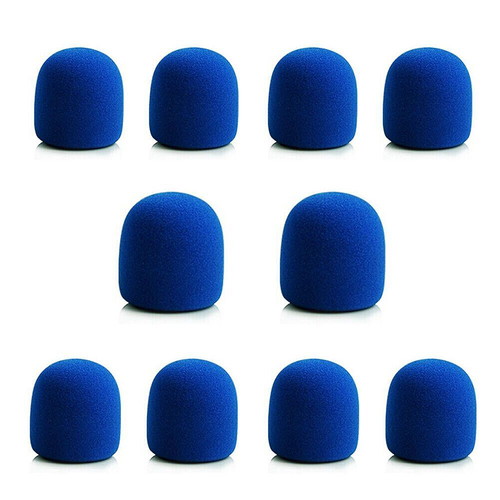 Microphone Windshield Sponge Blue new