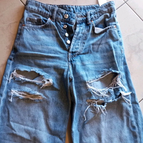 Bershka jeans like new, blue, size S