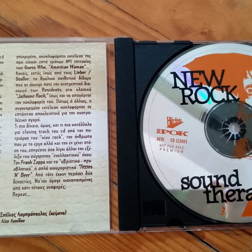 Rock Sound Therapy CD like new, compilation from Pop & Rock magazine