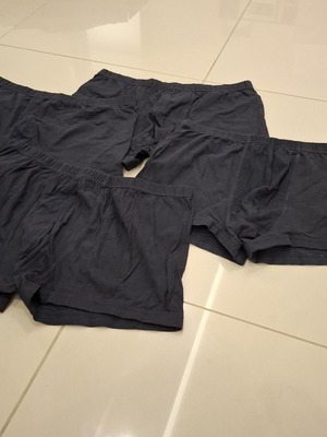 Galeria Kaufhof men's boxer set of 4 new, cotton, navy blue, size 8 XL/XXL