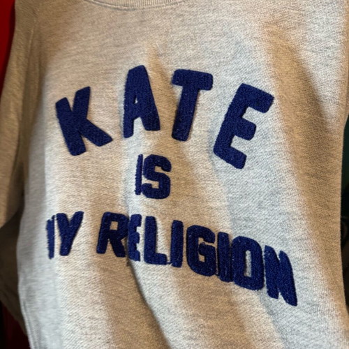 Kate Is My Religion medium sweatshirt gray like new