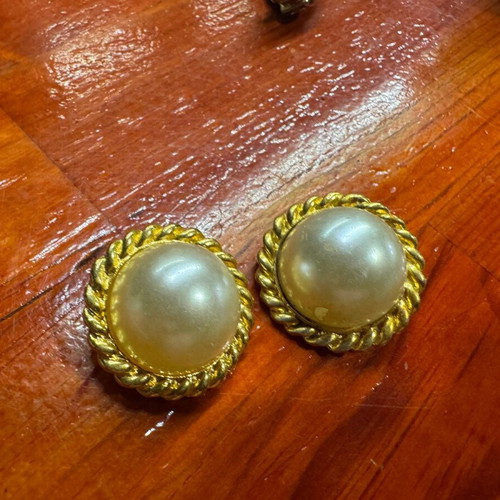 Clip earrings new, purchased from London