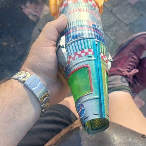 Yonezawa rocket vintage toy