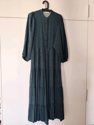Namaste long dress new, green blue