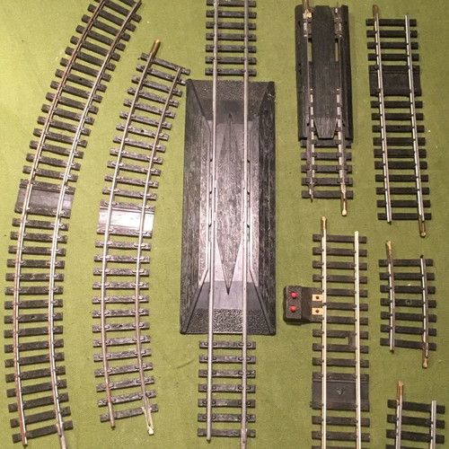 Jouef rails used, HO scale 1/87, set of 8 pieces