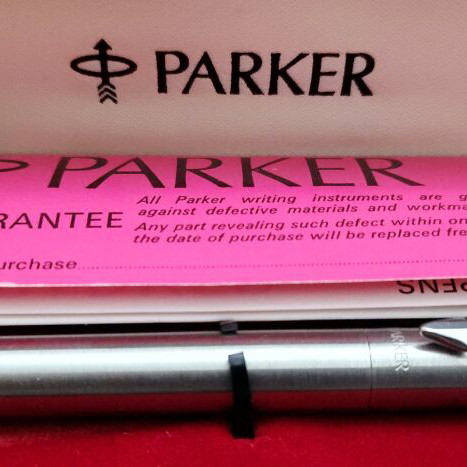 PARKER pen new, purchased in 1990