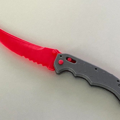 Flip Knife Counter-Strike new, 3D printed for display and tricks