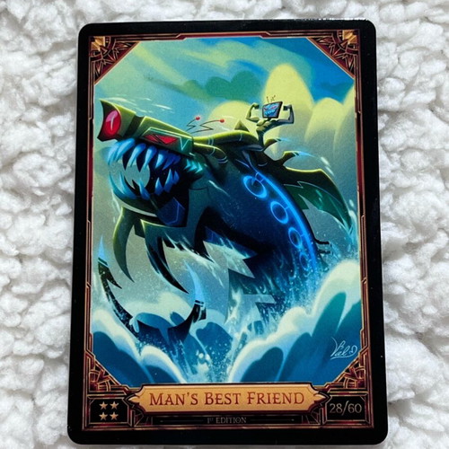 Hazbin Hotel Man’s Best Friend 1st Edition Trading Card new