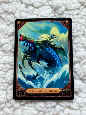 Hazbin Hotel Man’s Best Friend 1st Edition Trading Card new