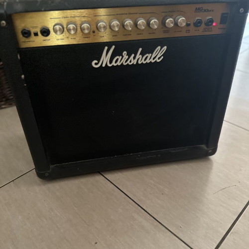Marshall MG30DFX 30W guitar amplifier used, digital effects