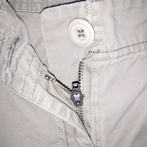 Attrattivo beige women's fabric pants like new, chino style, size S