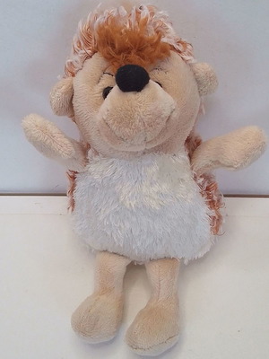 Windel plush hedgehog used, height 21 cm