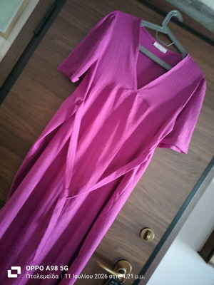 Maxi dress fuchsia used, Anel, size M