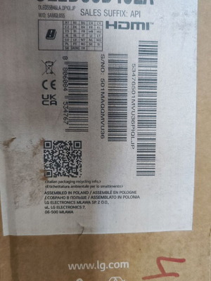 LG 55B4 OLED TV new