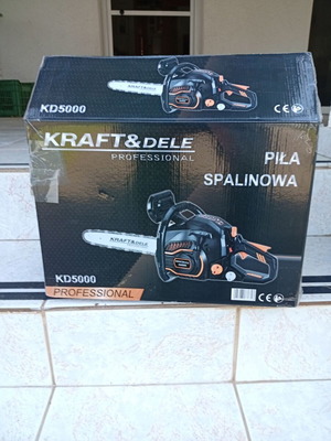 Kraft&Dele Gas Chainsaw 40cm blade, 5.3HP, new