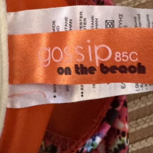 Gossip bikini set like new, adjustable straps, size M, cup 85C