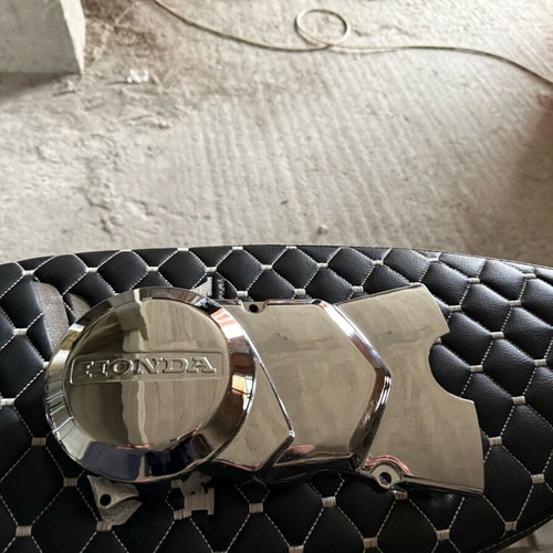 Honda c50/glx nickel flywheel cover new