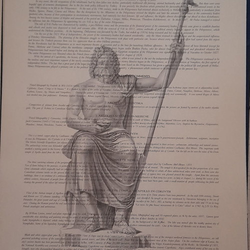 Peloponnesus engravings collectible edition new, 1998