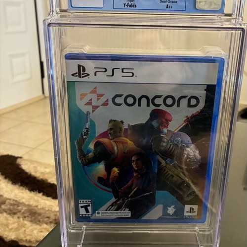 Concord PS5 sealed and graded 9.8 CGC