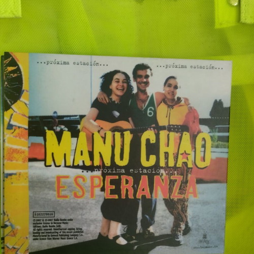 Manu Chao Esperanza CD digipack used