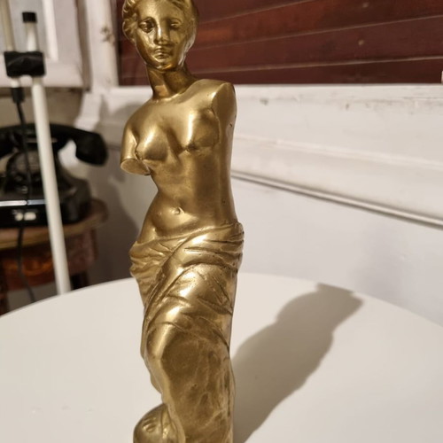 Venus de Milo solid bronze used 2200 grams