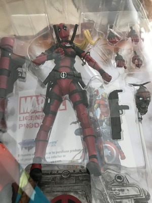 Lady Deadpool Marvel Diamond Select φιγούρα X-Men καινούργια με Zombie Deadpool κεφάλι και πολλά επιπλέον χέρια