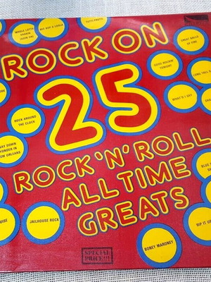 Rock On 25 Rock 'N' Roll All Time Greats LP μεταχειρισμένο