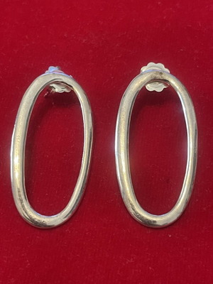LALAOUNIS 925 silver earrings, 5 cm