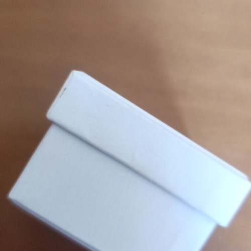 Swarovski packaging box used, 7.5 cm square