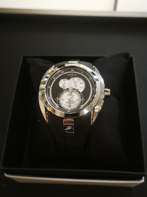 Seiko Arctura Kinetic Chronograph SNL051P1 watch, sapphire, black