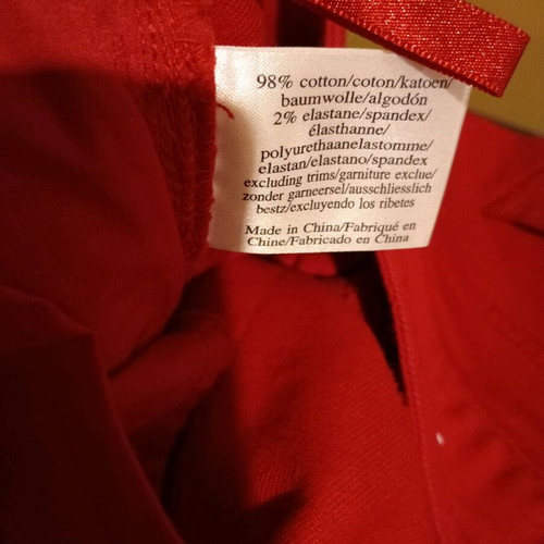 Laura Ashley red jeans new, size UK 12 EUR 38