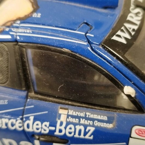 Mercedes CLK GTR 1:18 used metal Maisto miniature