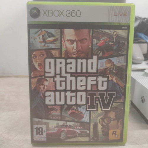 Grand Theft Auto IV Xbox 360 game like new