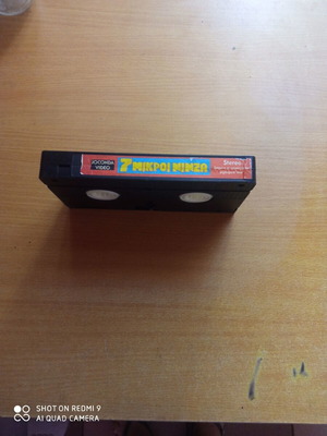 Video cassette 7 Mikroi Ninja like new, dubbed