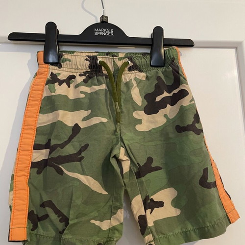 Benetton Παιδικό Σορτς Καμουφλάζ Μεταχειρισμένο, XS 4-5 Ετών