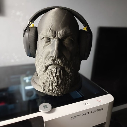God of War Kratos headphone stand new