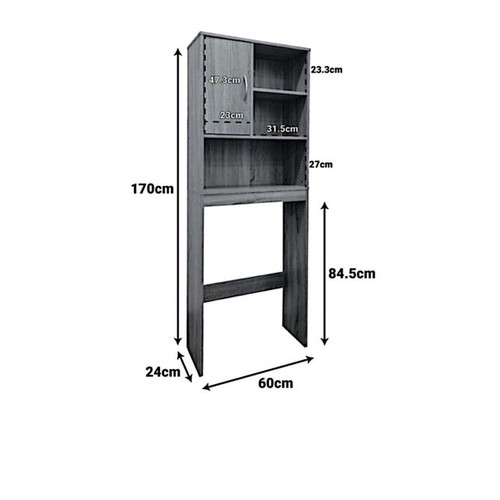 Laundry cabinet like new, melamine, 60cm width