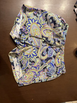 Etro men's swim shorts XL multicolor like new