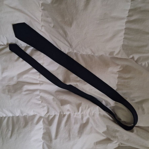 Blue tie like new, suitable for school events