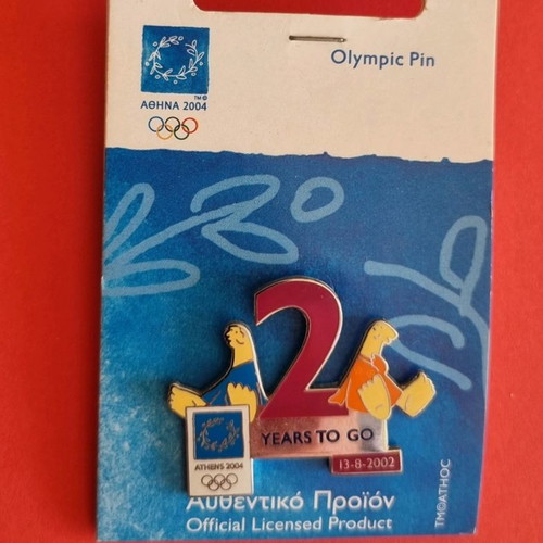 Athens 2004 Olympic pins new, set of 10 pieces