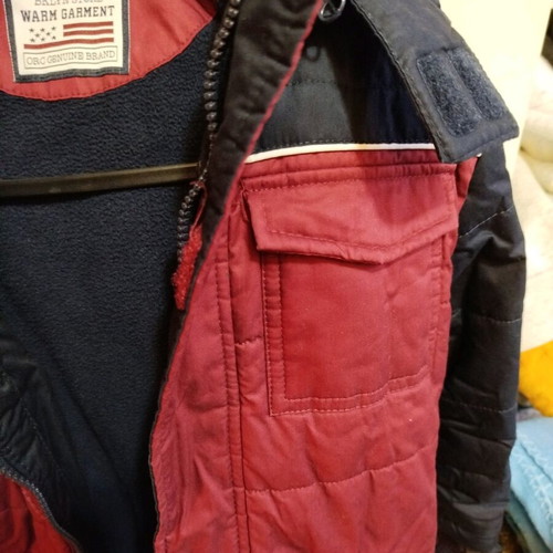 Orchestra kids jacket used, red, size 116 cm