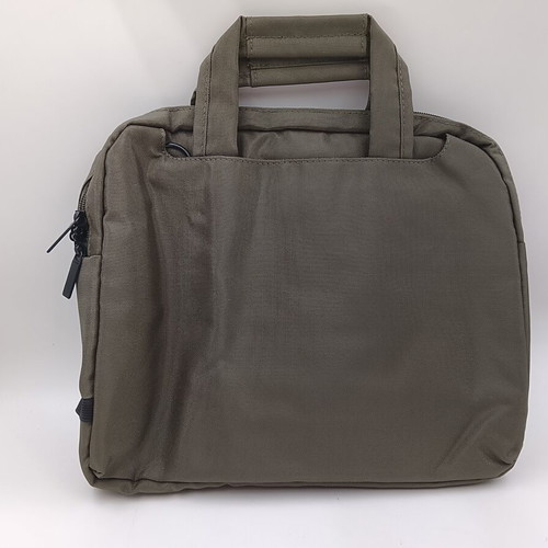 E-BOSS laptop shoulder bag dark green new