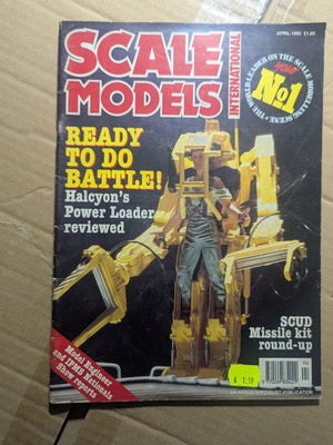 Scale Models magazine April 1992 like new