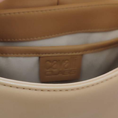 Cavalli Class Handbag new, beige with adjustable strap