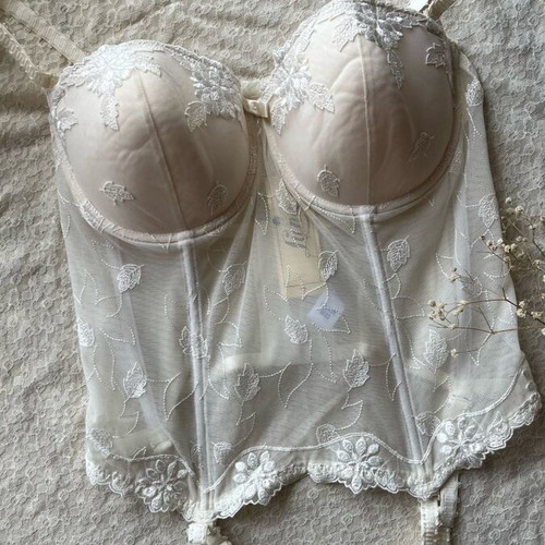Vintage Luna cream corset new