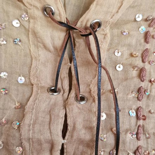Women's tunic blouse used, size S
