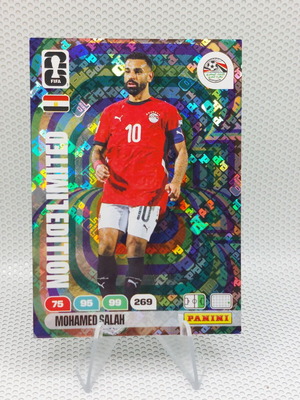 Panini World Cup 2026 Adrenalyn XL Mo Salah small Limited Edition Hologram card like new