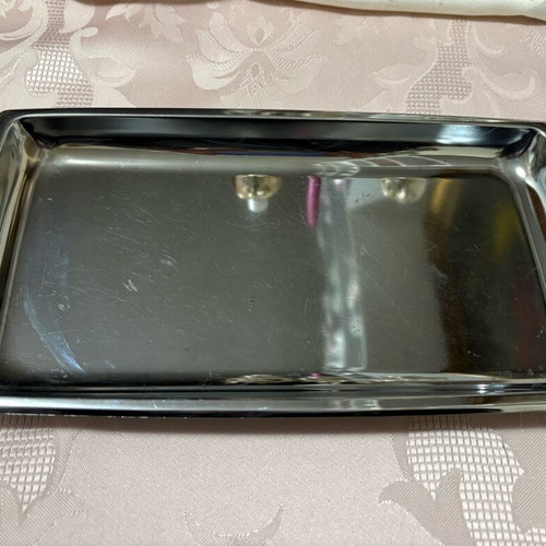 Metal Serving Platter used