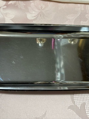 Metal Serving Platter used
