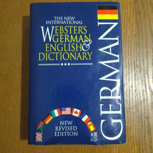 The New International Webster's German & English Dictionary like new